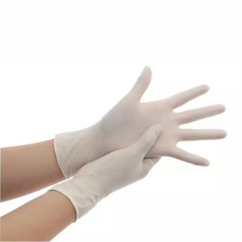 Latexové rukavice jednorazové ( pár - 2 ks ) M
